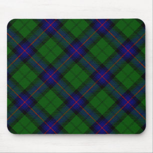 Tapis De Souris Armstrong tartan bleu et vert plaid