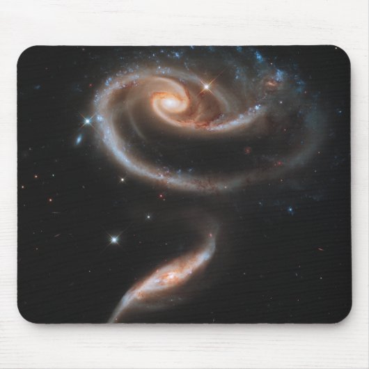 Tapis De Souris Arp 273 Galaxies Interagissant En Andromède. (Devant)