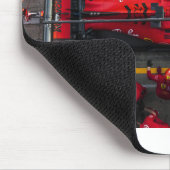 Tapis De Souris Arrêt du point rouge (Coin)