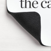 Tapis De Souris Arrêtez et sentez le gâteau (Coin)