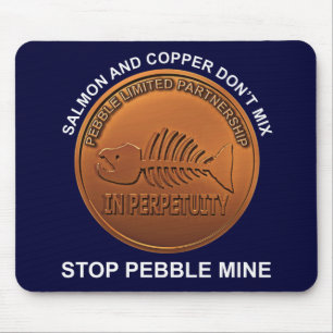 Tapis De Souris Arrêtez la mine de galets - Pebble Mine Penny