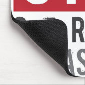 Tapis De Souris Arrêtez le mousepad de harcèlement de rue (Coin)