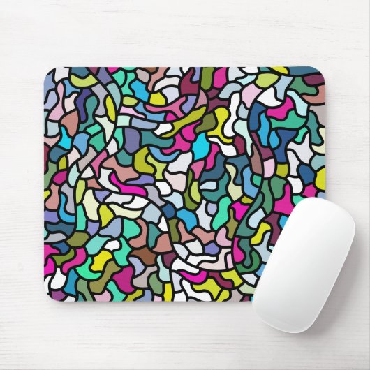 Tapis De Souris Arrière - plan Abstrait (Avec souris)