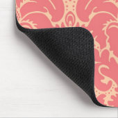 Tapis De Souris Arrière - plan baroque de damassé de style (Coin)