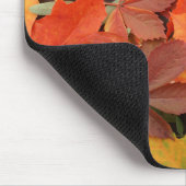Tapis De Souris Arrière - plan Coloré Des Feuilles D'Automne Tombé (Coin)