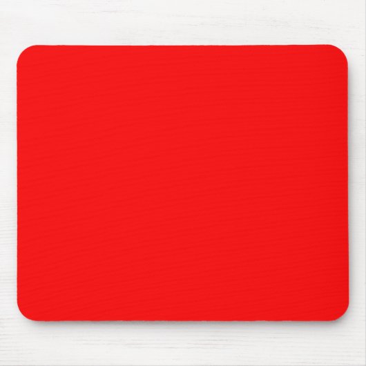 Tapis De Souris Arrière - plan couleur rouge uni créez votre propr (Devant)
