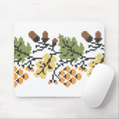 Tapis De Souris Arrière - plan d'automne de chêne (Avec souris)