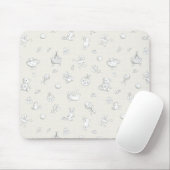 Tapis De Souris Arrière - plan de bébé (Avec souris)