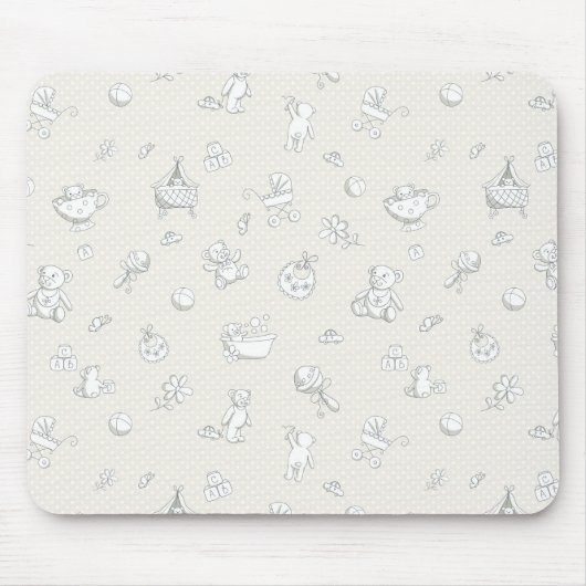 Tapis De Souris Arrière - plan de bébé (Devant)