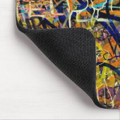 Tapis De Souris Arrière - plan de graffiti (Coin)