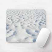 Tapis De Souris Arrière - plan de neige - Mousepad (Avec souris)