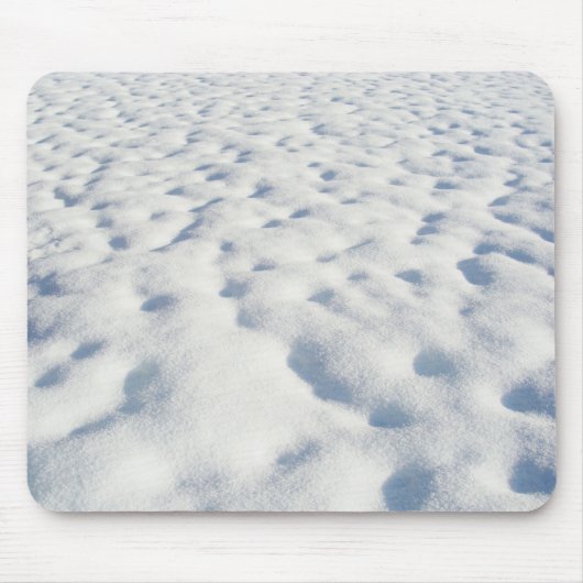 Tapis De Souris Arrière - plan de neige - Mousepad (Devant)