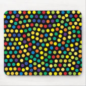 Tapis De Souris Arrière - plan de points prismatiques (Devant)