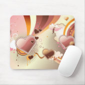 Tapis De Souris Arrière - plan dénommé de conception (Avec souris)