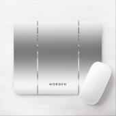 Tapis De Souris Arrière - plan gris argent brillant et brillant (Avec souris)