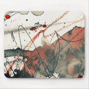 Tapis De Souris Arrière - plan grunge abstrait, texture d'encre.