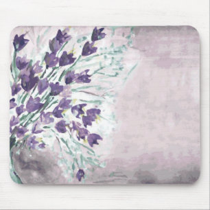 Tapis De Souris Arrière - plan grunge d'aquarelle avec des cloche