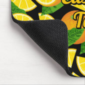 Tapis De Souris Arrière - plan orange (Coin)