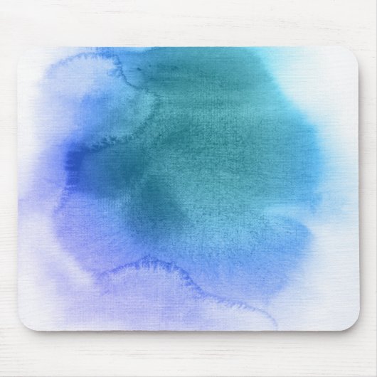 Tapis De Souris Arrière - plan peint à la main 12 d'aquarelle (Devant)