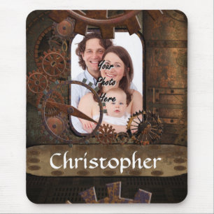 Tapis De Souris Arrière - plan photo Steampunk
