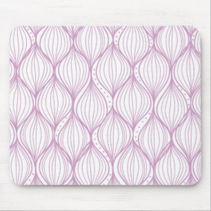 Tapis De Souris Arrière - plan pourpre de motif de rayures d'ogee