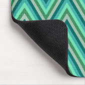 Tapis De Souris Arrière - plan rayé de zigzag (Coin)