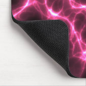 Tapis De Souris arrière - plan rose de foudre (Coin)