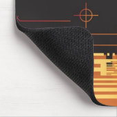 Tapis De Souris Arrière - plan tramé technique 2 (Coin)