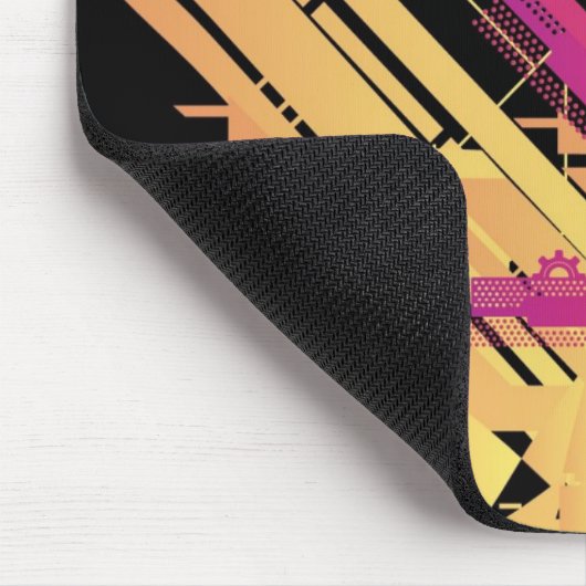 Tapis De Souris Arrière - plan tramé technique 7 (Coin)