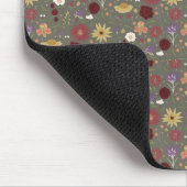 Tapis De Souris Arrière - plan vert de l'automne (Coin)