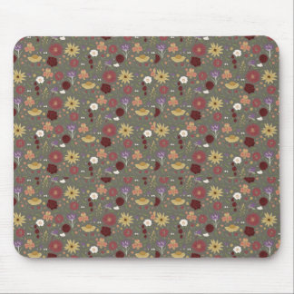 Tapis De Souris Arrière - plan vert de l'automne