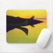 Tapis De Souris Arrivée à l'appel ~ Frederic Remington (Avec souris)