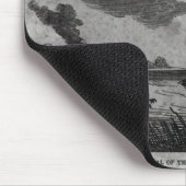 Tapis De Souris Arrivée de l'anglais à Roanoke (Coin)