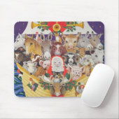 Tapis De Souris Arrivée de Noël (Avec souris)