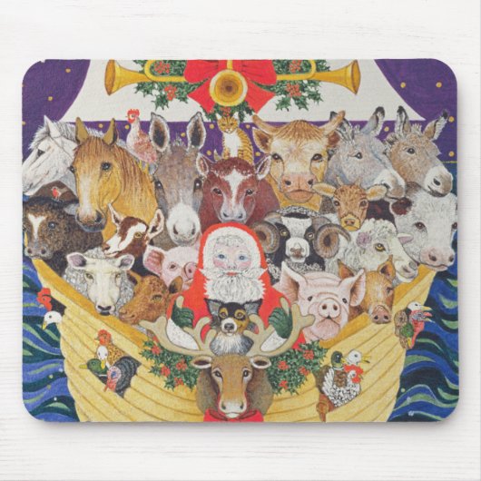 Tapis De Souris Arrivée de Noël (Devant)