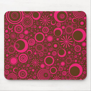 Tapis De Souris Arrondissements, Brown rose - Plaque de souris de