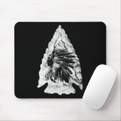 Tapis De Souris Arrowhead Hunter Indian Chief Relic Hunter Native (Avec souris)