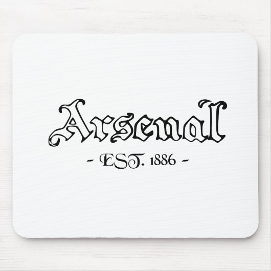Tapis De Souris Arsenal Retro (Devant)