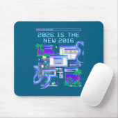 Tapis De Souris Art 2016 Vaporwave Pixel Esthétique Informatique (Avec souris)