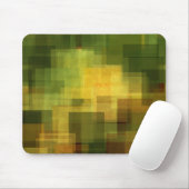 Tapis De Souris art 2 géométriques abstraits colorés vintages (Avec souris)