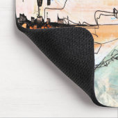 Tapis De Souris Art Abstrait (Coin)