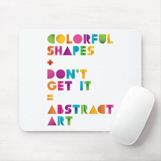 Tapis De Souris Art abstrait (Avec souris)