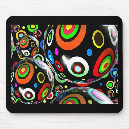 Tapis De Souris Art Abstrait (Devant)