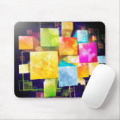Tapis De Souris Art Abstrait 21 Mousepad (Avec souris)