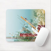 Tapis De Souris Art Abstrait 28 Mousepad (Avec souris)