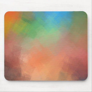 Tapis De Souris Art Abstrait moderne Elégant Modèle coloré
