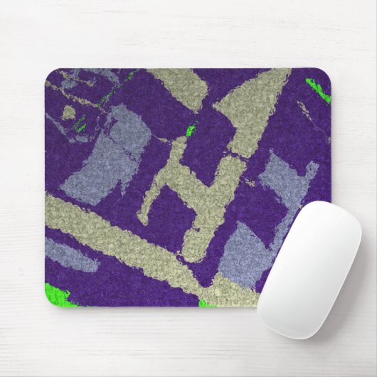 Tapis De Souris Art Abstrait Mousepad (Avec souris)