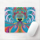 Tapis De Souris Art abstrait papillon d'été (Avec souris)