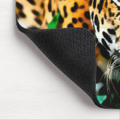 Tapis De Souris Art acrylique de faune de Jaguar (Coin)