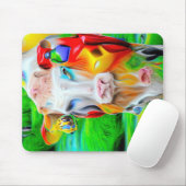 Tapis De Souris Art Agricole Surreal (Avec souris)